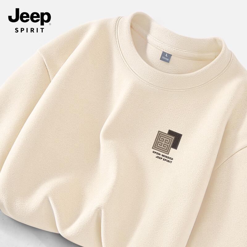 JEEP SPIRIT Men s Loose-Fit Thermal Long Sleeve Top 3XL