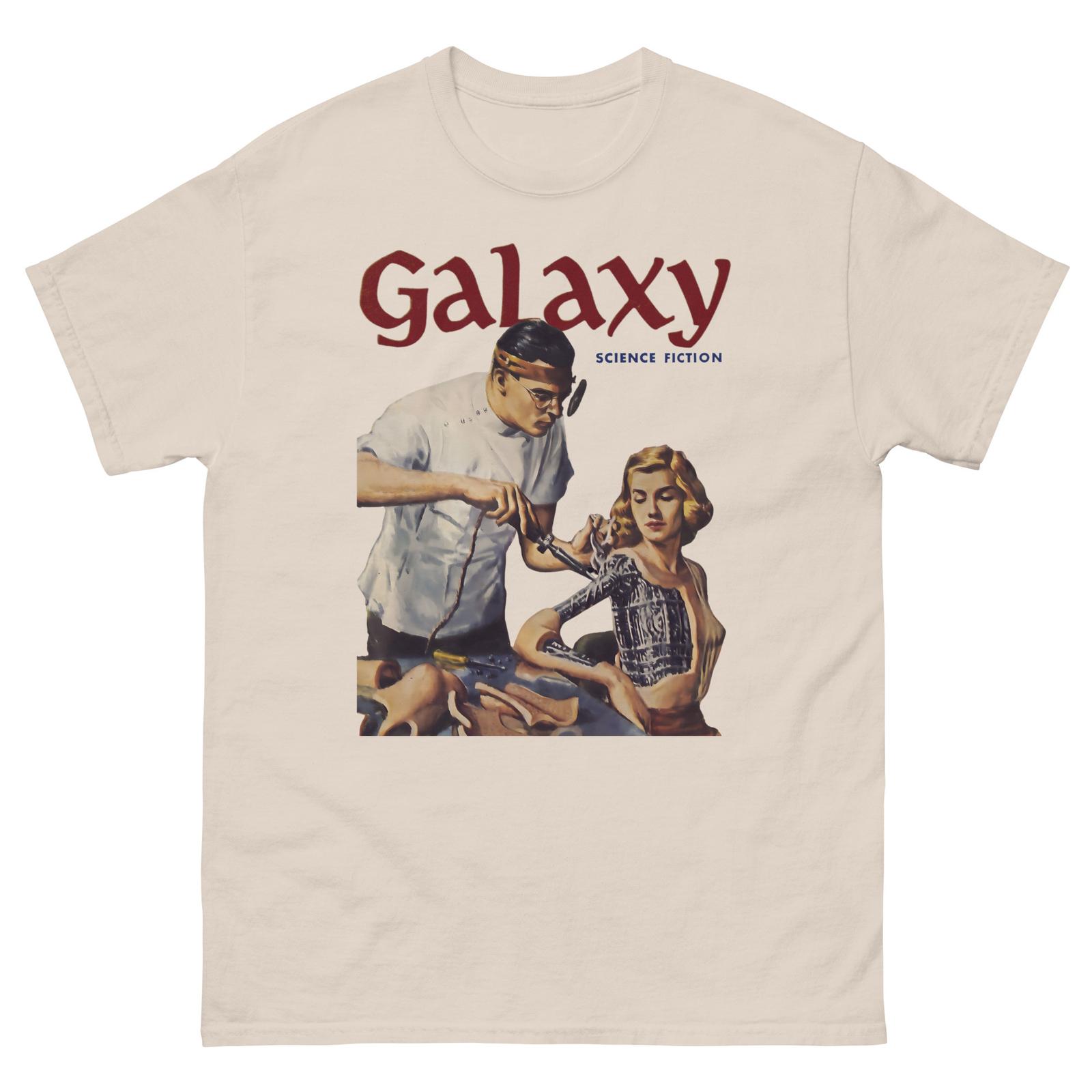 Galaxy Doctor T Shirt | Sci-Fi Space Adventure Tee | Retro Astronaut Graphic S