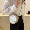 This year, the popular small bag 2025 new Korean version of fashion women's bags, foreign versatile chain bags, messenger bags, small round bags