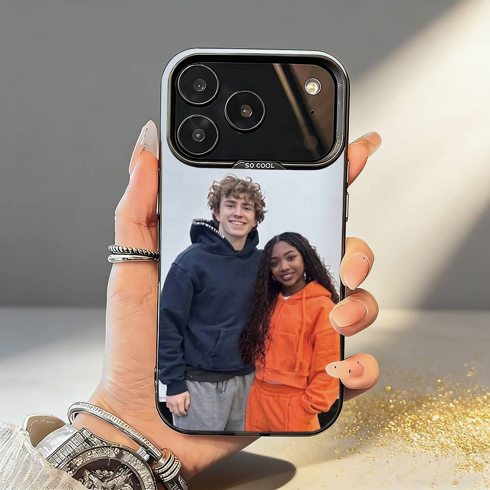 W-Walker and leah Phone Case For iPhone17,16,15,14,13,12,11,Pro,MAX Gray Matte Silicone Black Cover