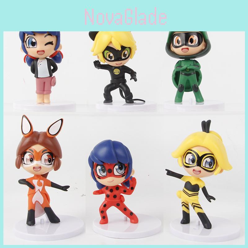 Adorable 6 Styles Miracle Girl Figurines Pvc Car Hanging Decorations Ideal For Cakes And Toys