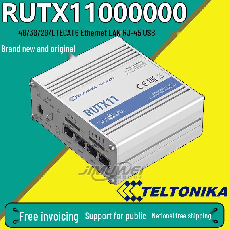 

RUTX110 Router LTE CAT6 4G/3G/2G Ethernet LAN USB RJ-45
