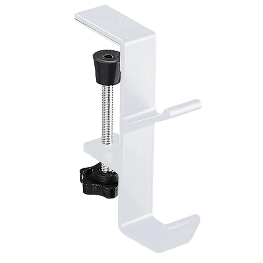 Multifunction Desk Edge Hook Adjustable Backpack Storage Hook Portable Handbag Rack Punch Free Home Office Desk Edge Hanger Hook