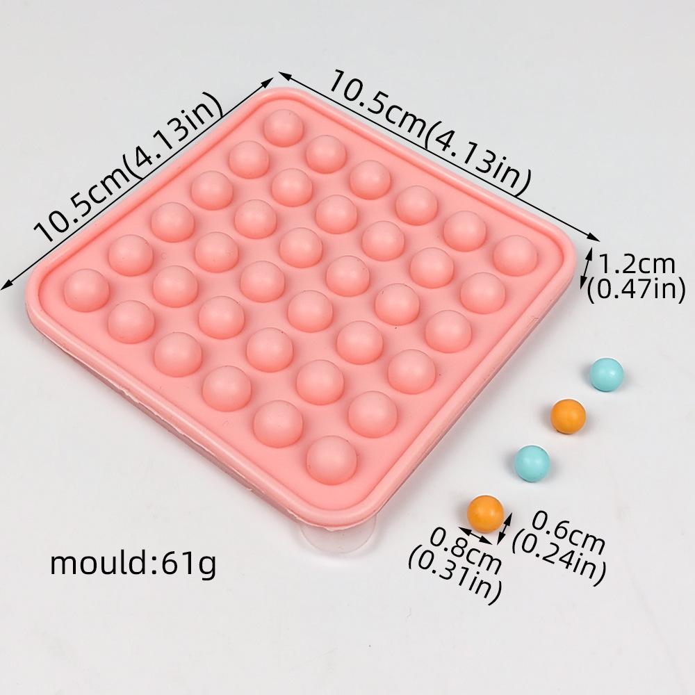 

Силиконовая форма с крышкой для заварного крема, лавы, конфет и ледяных сфер