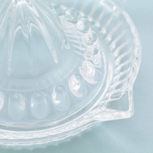 Toyo Sasaki Glass Lemon Squeezer, Round, Made In Japan, Dishwasher Safe, Juicer, Fruit Squeezer, Glass, P-SGK-101-N