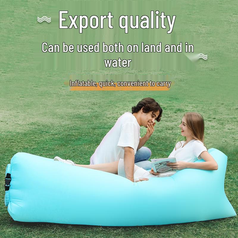 Portable Inflatable Sofa Bed with Pillow