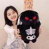 New Doll Cute Black Sweet Skeleton Rabbit Plush Toy for Children's Holiday Gift
