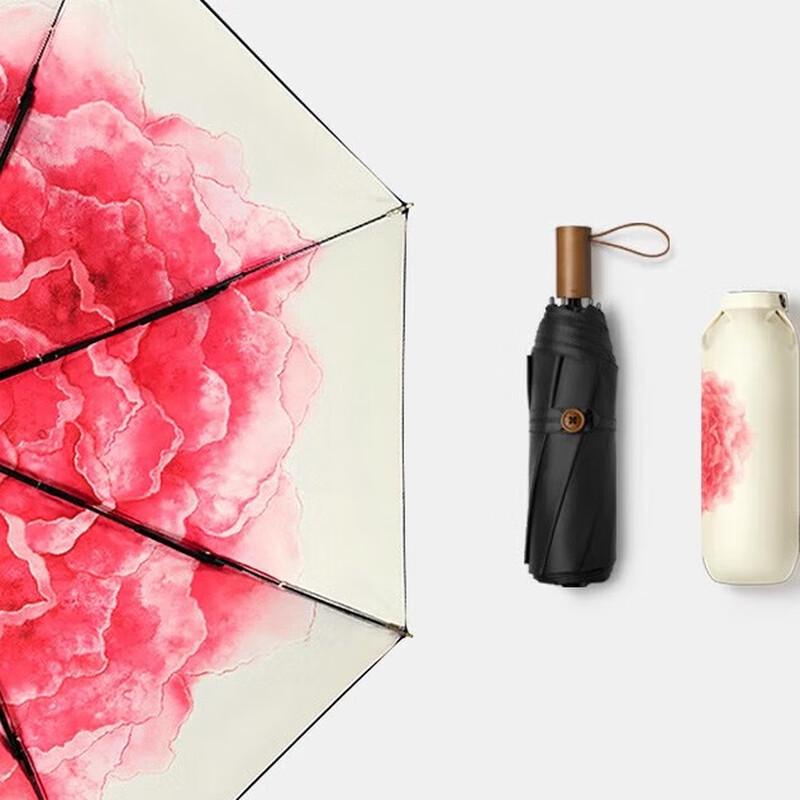 Beneunder UV Protection Dual-Use Three-Fold Umbrella