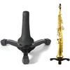 Adjustable Metal Tripod Base Saxophone Holder Rack Stand Folding Saxophone Stand