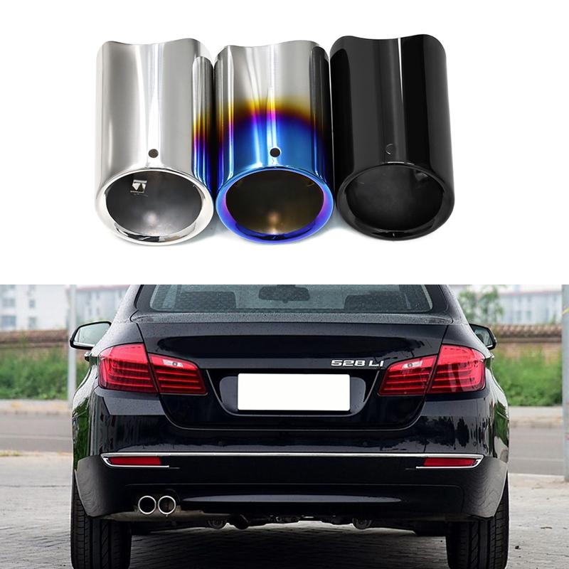 Exhaust Tip Muffler Nozzle For BMW 5 Series 520i 523i 525i 528i 530i 535i 535d F10 F11 F18 E60 E61 E39 E28 E12 Car Accessories