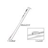 Steel Stainless 10pcs Barbecue Bbq Grilling Kabob Kebab Flat Skewers Needle