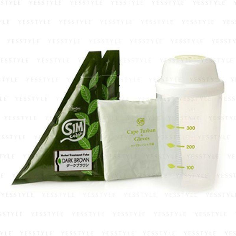 SimSim Japan - Madame Henna Herbal Treatment Color Shaker Set