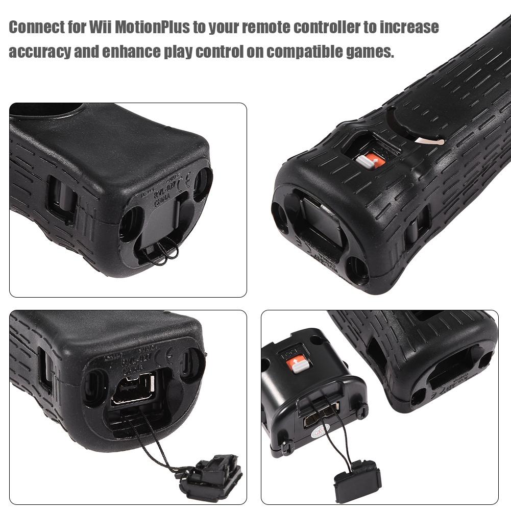 case for wii Motion Plus MotionPlus Sensor Adapter Silicon Case Cover for Nintendo  Remote Controller motion plus adapter