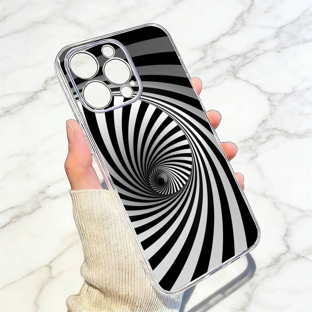 Schwindel Handyhülle Transparent Silikon Weich Für iPhone 17 16 15 14 13 12 11 Mini Pro Max Plus
