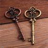 5Pcs/Lot Alloy Lovely Large Crown Key Charms Vintage Jewelry Keys Charms 32*84mm