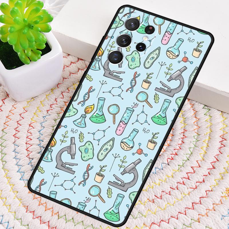 Chemistry elements Phone Case for Samsung Galaxy note 10 pro S26 Ultra S23 S24 FE S25 S21 S22 PLUS shockproof Cove
