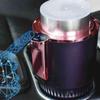 DC 12V Car Mounted Hot And Cold Cup Drinks Holder Fast Refrigeration Cooling/Heating Mini Touch Screen Beverage Mug