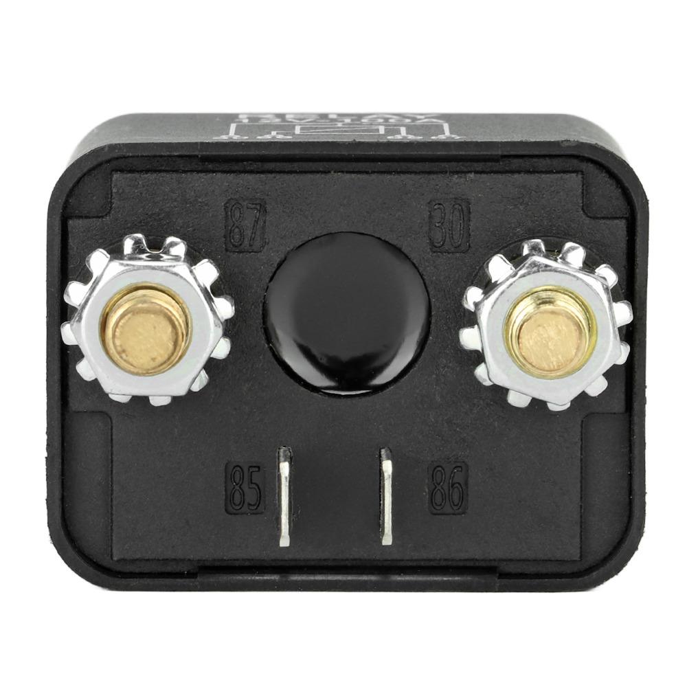 200A 24V Car Start Relay High Current 4 Pin 24V 200A Relay Brass Coil Normally Open Vehicle Starter Relay Forklift