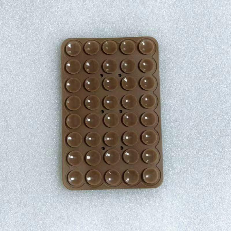 Silicone Suction Cup Phone Holder Multi-Functional Anti-Slip Mobile Fixture Pad Double Sided Detachable For Phone Tablet