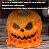  Compact Halloween Pumpkin Figurine Waterproof Resin Decoration For Home Garden Party Decors Storage Friendly