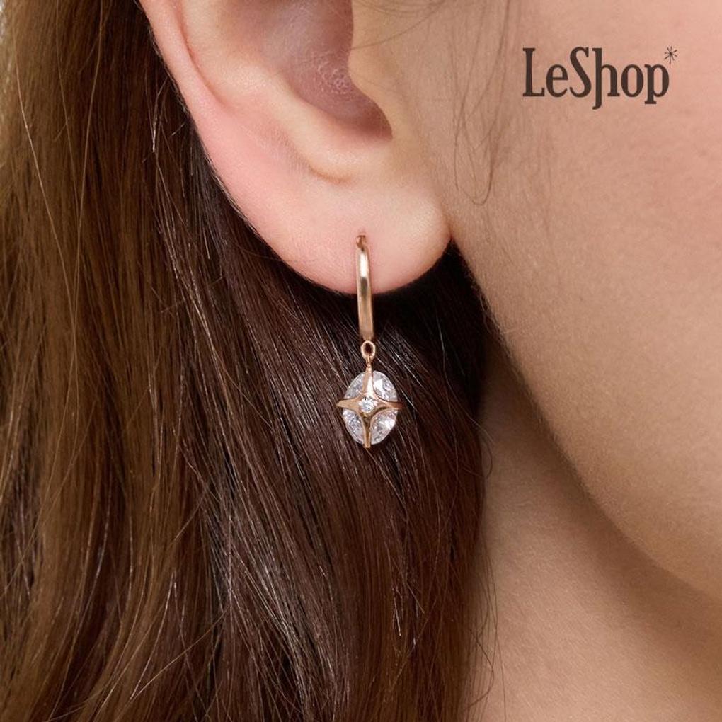 

[LsSHOP] 14K Lucier Drop Earrings (Gold Plated)_LJ5294BRE