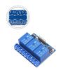 3 Channel DC 5V Relay Module with Optocoupler for Arduino Microcontroller Projects Compact 63mm by 42mm by 18mm