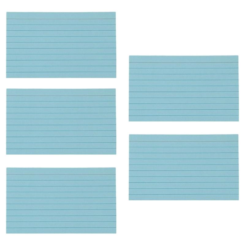 250Sheets Colorful Note Paper 3x5Inch Wide Lined for Writing Noting Journaling Study Card Note Cards Pocket Notecards