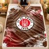 Flannel BlanketFC St. Pauli Football Warm Soft Throw Blanket for Indoor Sofa Bed Living Room Use