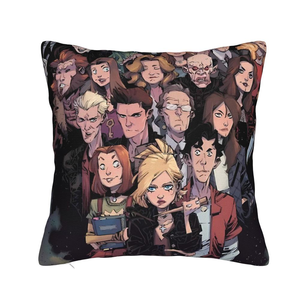 Pillow Case Buffys the V-Vampire Slayer Comfy  Pillow Cover For Office Car Home Decor Cute Funny Pillowcases