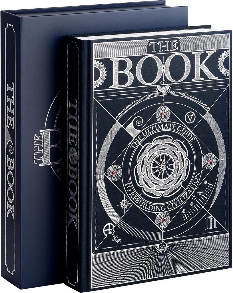 The Book. The Ultimate Guide To Rebuilding a Civilization - Inspirational Science Books for Children and Adults - Unique Artifact