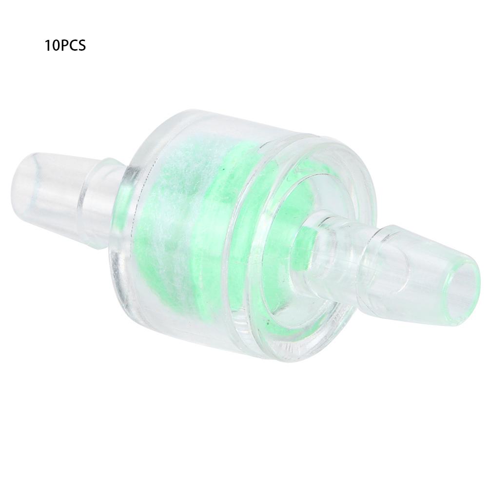 10PCS ABS Green Aquarium Water Pump Silicone Tube Filter Fish Tanks Hose Cleaning Filtration