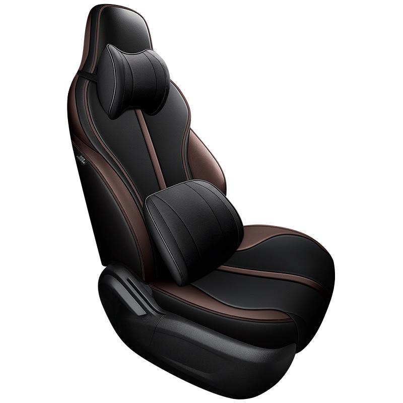 Pernă de Scaun Auto din Piele CKJ Sports pentru BYD Qin PLUS - Husă pentru Toate Anotimpurile
