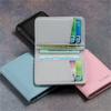 Portable Super Slim Soft Wallet PU Leather Mini Credit Card Wallet Purse Card Holders Men Wallet Thin Small Short Wallets