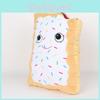 Pastry White Toaster Plush Toy Cartoon Stuffed Doll Cookies Decoration Gift