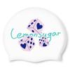Lemonsyuga Cube Silicone Swim Cap White