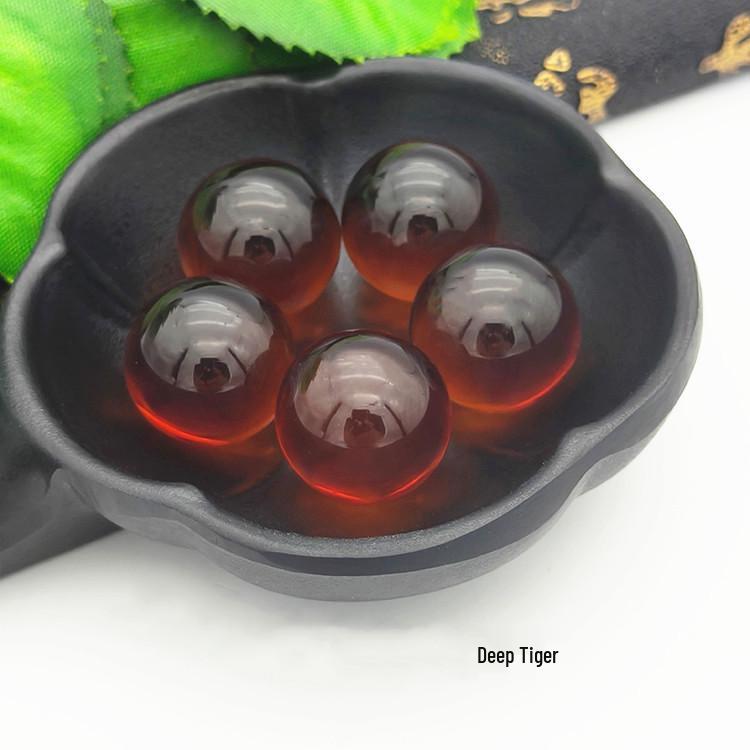 Xingtai Colored Crystal Glass Light Ball Bead Ornament