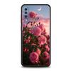 Case For Samsung A24 A12 A14 A32 A50 A70 A20E A20S A10S A22 A40 A34 A54 A42 A52 5G A02S A04s Cover Beautiful Red Rose Flowers
