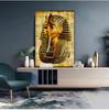 Retro Egyptian Landscape Wall Picture for Living Room Religious Painting Canvas Art Poster and Prints Home Decoration No Frame