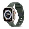 Silicone Strap for Apple Watch Ultra 3/2/1 49mm 11/10 46mm 42mm Sport Wristband iWatch Series 9 8 7 6 5 SE 3 45mm 41mm 44mm 40mm