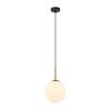 Lampa Wisząca Deore 1 E27 Brąz Antyczny Italux Pnd-5578-1S-Bro-Bk