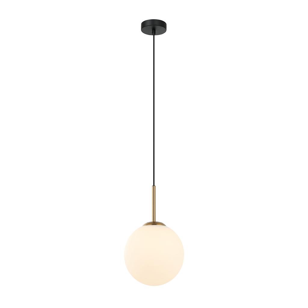 Lampa Wisząca Deore 1 E27 Brąz Antyczny Italux Pnd-5578-1S-Bro-Bk