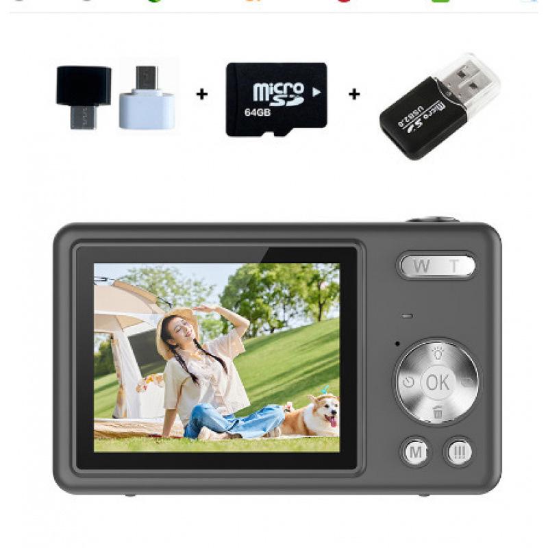 Q12 4K HD Digitalkamera: Einsteiger Mini-Kartenkamera für die Heimfotografie