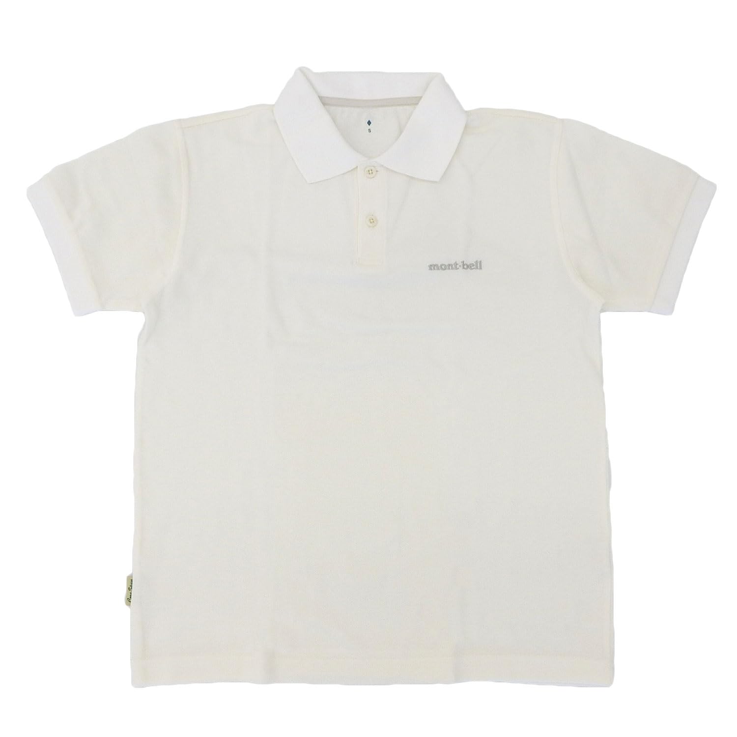 

Montbell Corespun Men s Polo Shirt, Short Sleeve, Lightweight, Travel Shirt, Basic Design, White (WT), Size L (2104803)