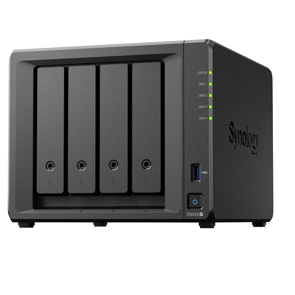 

Synology NAS Kit 4 Bay CPU 2GB Memory Standard User Domestic Authorized Distributor Field Lake Product Telephone Support DiskStation DS425+ Quad-Core