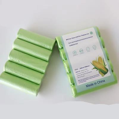 100Pcs Biodegradable Garbage Bags Classified Disposable Cleaning Kitchen Starch Degradable Trash Bags Environmental