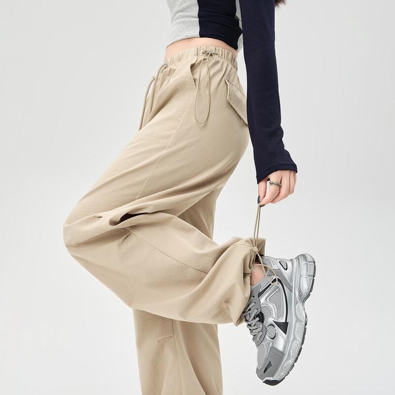 

Handu Yishe Women s Maillard Wide-Leg Casual Pants M