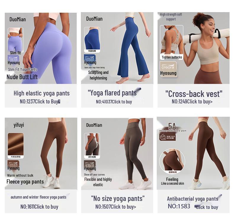 Lycra Antibacterial High-Waist Yoga Flare Pants for Women | Hip-Lifting, Wide-Leg, Micro Flare Fitness & Dance Pants