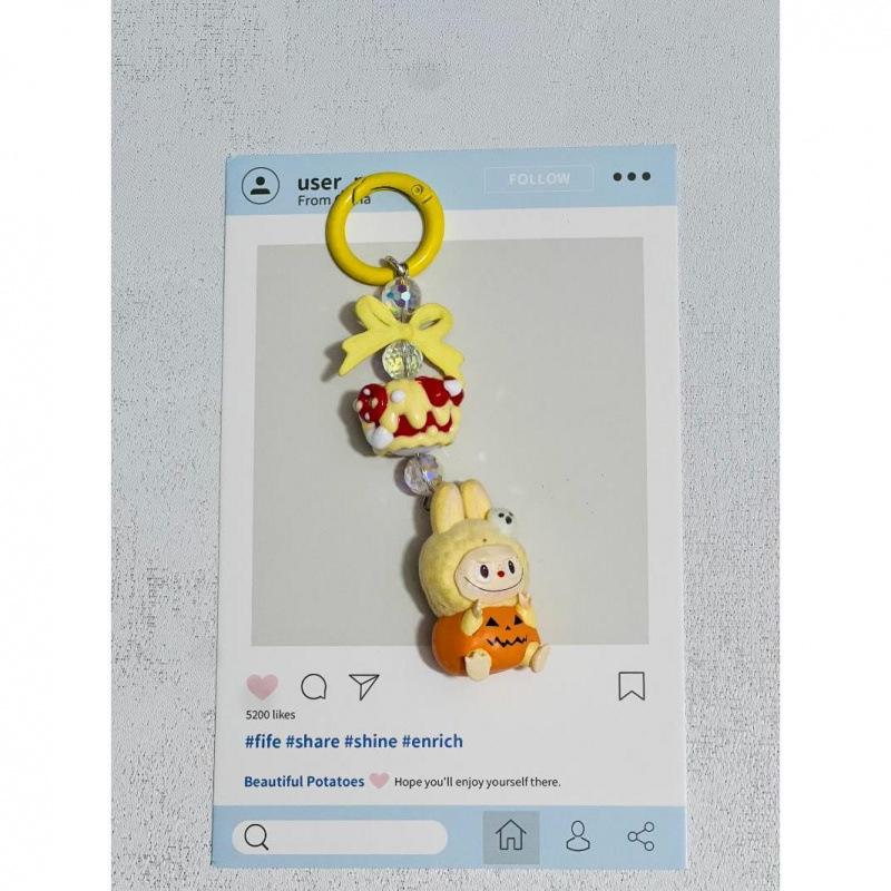 Halloween Bag Hanging Keychain Mobile Phone Pendant Chain Halloween