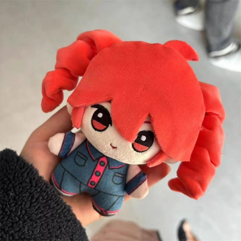 10CM Jeu Anime Kasane Teto Costume Cosplay Porte-clés Doux Peluche Adorable Pendentif Sac à Dos Porte-clés Cadeaux d'Anniversaire Noël