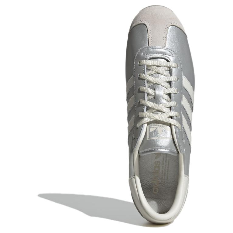 Adidas Originals Country 2 Fashion Versatile Y2K Retro Running Shoes Non-Slip Durable Low-Top Sneakers Unisex Sneakers Silver JH5599